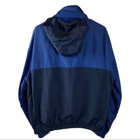 Vintage 1990s Tommy Hilfiger Jacket Windbreaker with spell out HILFIGER sleeve - Picture 5 of 14